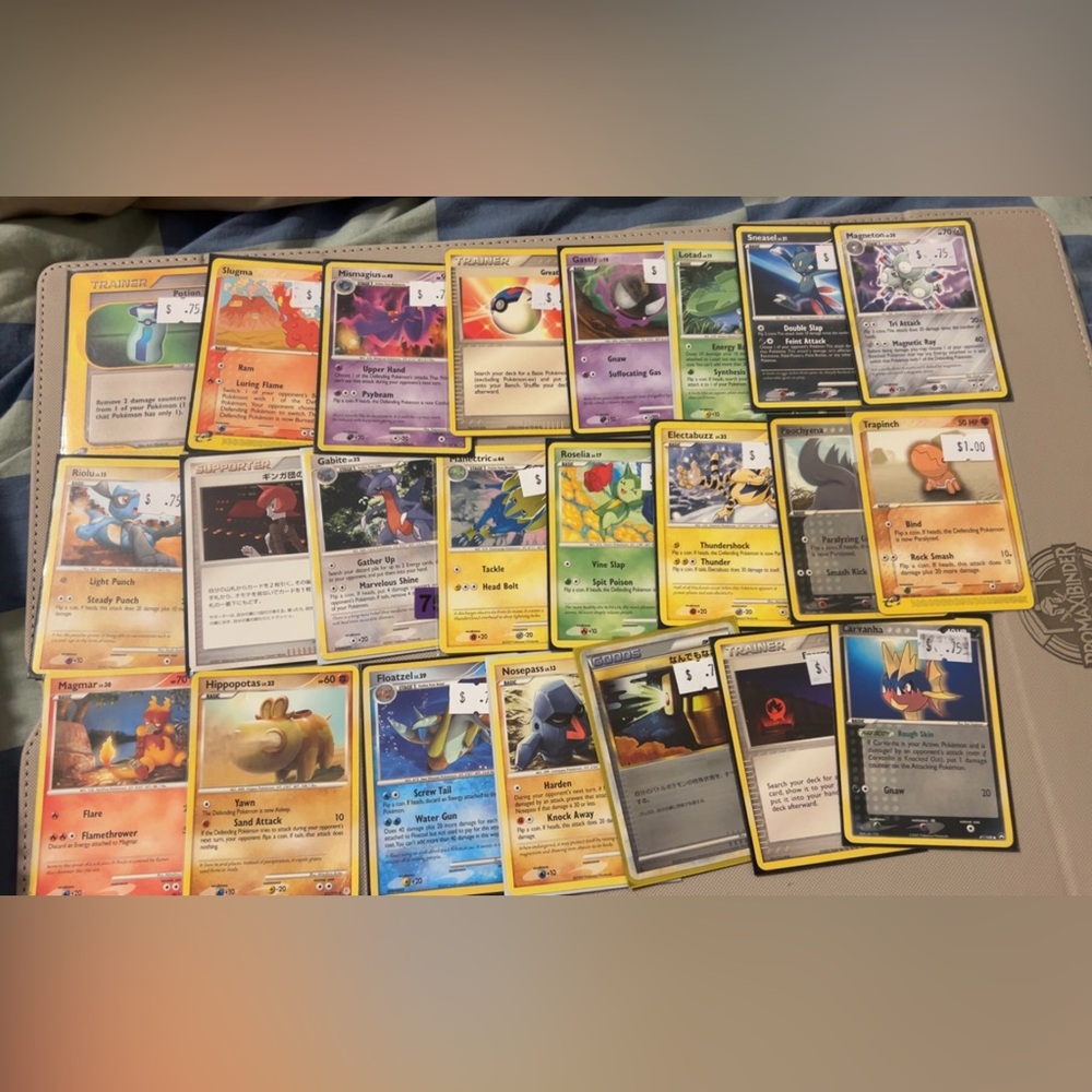 Pokémon Card Lot Assortment - e reader and diamond and pearl era